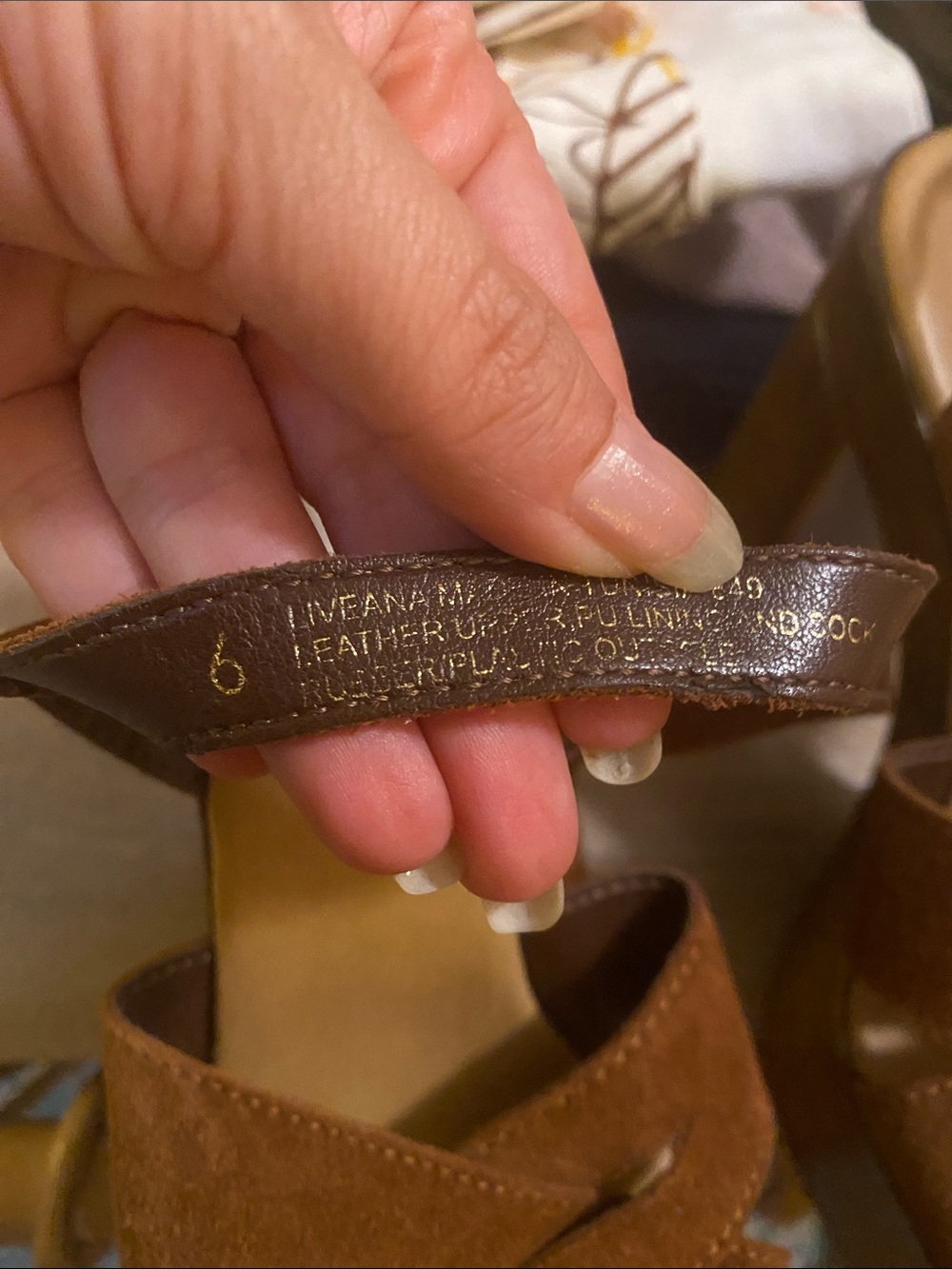 Steve Madden Liveana Heels —brown Suede Size 6 Excellent used Condition - Picture 5 of 5